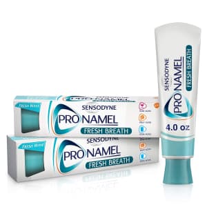 Sensodyne ProNamel 4-oz. Toothpaste 2-Pack for $12