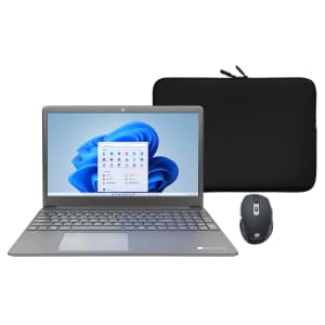 Gateway 11th-Gen. i3 15.6" Laptop w/ Case & Wireless Mouse for $149