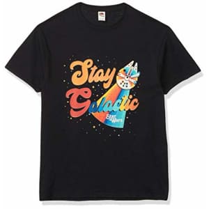 Star Wars Men's T-Shirt, BLACK, xxxxx-large for $17