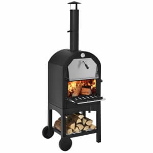 Costway Portable Outdoor Pizza Oven for $186