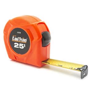 Crescent Lufkin 1" x 25' Hi-Viz Orange Yellow Clad Power Return Tape Measure - L625N for $11 Crescent Lufkin 1" x 25' Hi-Viz Orange Yellow Clad Power Return Tape Measure - L625N for $11