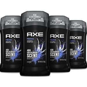 AXE Phoenix 48H Odor Protection 3-oz. Deodorant 4-Pack for $14 via Sub. & Save