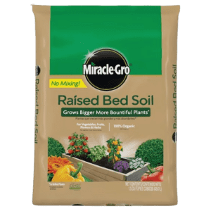 Miracle-Gro 1.5-Cu. Ft. Organic Raised Bed Soil for $8