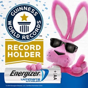 Energizer L91BP-8 Ultimate Lithium AA Batteries (8-Pack) for $31 Energizer L91BP-8 Ultimate Lithium AA Batteries (8-Pack) for $31