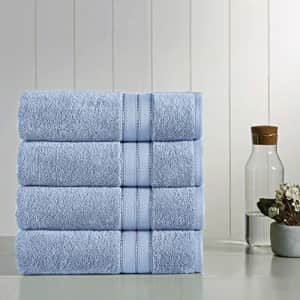 Amrapur Overseas 4-Pack SpunLoft Bath Towel Blue 30x54 for $48 Amrapur Overseas 4-Pack SpunLoft Bath Towel Blue 30x54 for $48