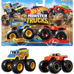 Hot Wheels Monster Trucks Demolition Doubles for $6