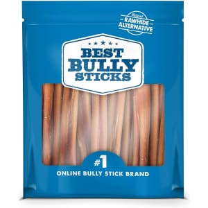 Best Bully Sticks 6" All-Natural Bully Stick 20-Pack for $38 via Sub & Save