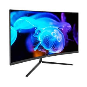 VIOTEK 32-Inch LED Curved Professional Monitor, Bezel-Less Samsung VA Panel, 75Hz 1080P Full-HD for $157 VIOTEK 32-Inch LED Curved Professional Monitor, Bezel-Less Samsung VA Panel, 75Hz 1080P Full-HD for $157