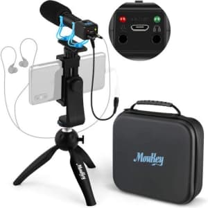 Moukey Universal Video Camera Microphone for $24
