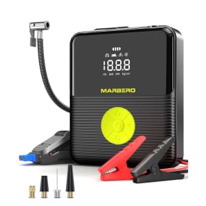 Marbero 12V Portable Jump Starter for $35 Marbero 12V Portable Jump Starter for $35