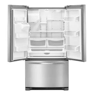 Whirlpool 25-Cubic Foot French Door Refrigerator for $1,598 in cart Whirlpool 25-Cubic Foot French Door Refrigerator for $1,598 in cart