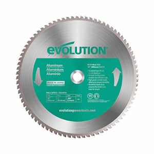 Evolution Power Tools 14BLADEAL Aluminum Cutting Saw Blade, 14-Inch x 80-Tooth, Green for $100