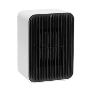 Amazon Basics DQ2088 Electric Space Heater with Temperature Control, White, 520 Watt for $23 Amazon Basics DQ2088 Electric Space Heater with Temperature Control, White, 520 Watt for $23