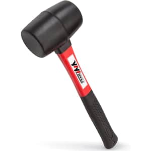 Yiyitools Rubber Mallet Hammer for $9