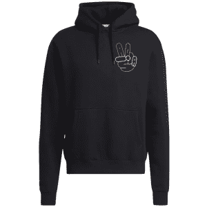 adidas Men's Originals Peace Sign Hoodie for $17