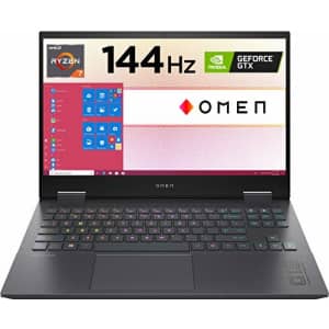 HP OMEN 15.6" Gaming Laptop AMD Ryzen 7 16GB Memory NVIDIA GeForce RTX 3060 512GB SSD Mica Silver for $1,700