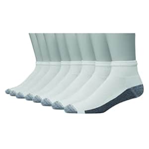 Hanes Ultimate mens Socks, 8-pair Ultimate Men s 8 Pack Ultra Cushion FreshIQ Odor Control with for $25