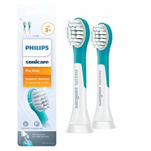 Genuine Philips Sonicare for Kids replacement toothbrush heads, Compact, HX6032/94, 2-pk for $38