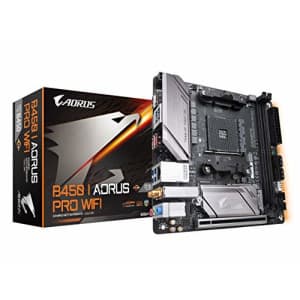 GIGABYTE B450 I AORUS PRO WIFI (AMD Ryzen AM4/Mini ITX/M.2 Thermal Guard with Onboard for $248 GIGABYTE B450 I AORUS PRO WIFI (AMD Ryzen AM4/Mini ITX/M.2 Thermal Guard with Onboard for $248