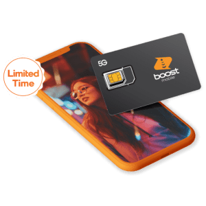 Boost Mobile 5GB 5G/4G Data Plan: $5 per month for 3 months