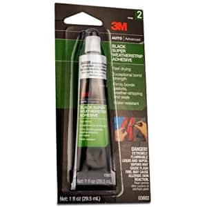 3M 1-oz. Black Super Weatherstrip Adhesive for $2 3M 1-oz. Black Super Weatherstrip Adhesive for $2