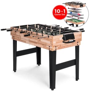 Best Choice 10-in-1 Game Table Set for $120