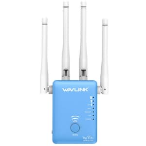 Wavlink Dual-Band WIFI Range Extender for $17