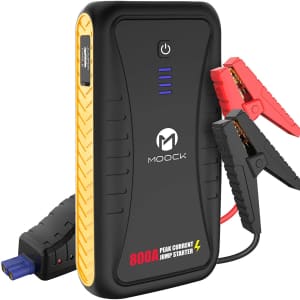 Moock 800A Peak Car Jump Starter/Power Bank for $42 Moock 800A Peak Car Jump Starter/Power Bank for $42