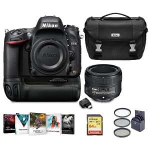 Nikon D610 24.3MP DSLR Camera w/ 50mm Lens Bundle for $897