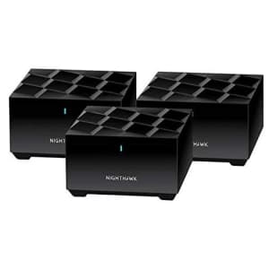 Netgear Nighthawk Whole Home Mesh WiFi 6 System 3-Pack for $150 Netgear Nighthawk Whole Home Mesh WiFi 6 System 3-Pack for $150