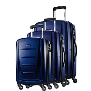 Samsonite Winfield 2 Hardside Luggage with Spinner Wheels, Navy, 3-Piece Set (20/24/28) for $480