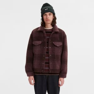 Levi's Men's Cozy Vintage Sherpa Trucker Jacket for $29