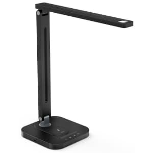TaoTronics 12W LED Desk Lamp w/ Wireless Charger for $18