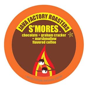 Java Factory Coffee Pods Chocolate, Graham Cracker and Marshmallow Flavored Coffee for Keurig K-Cup for $24