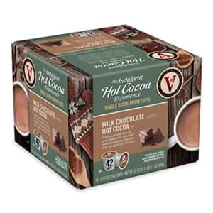 Victor Allen's Coffee Milk Chocolate Flavored Hot Cocoa Mix, 42 Count, Single Serve K-Cup Pods for for $17