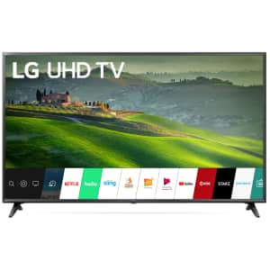 LG 65" 4K HDR LED UHD Smart TV for $478