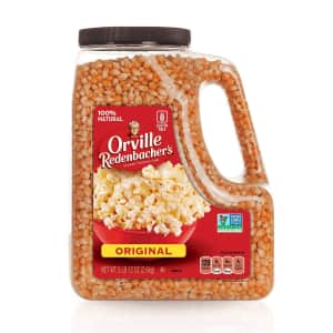 Orville Redenbacher's Original Gourmet Yellow Popcorn Kernels 5-lb. 12-oz. Tub for $11 via Sub. & Save