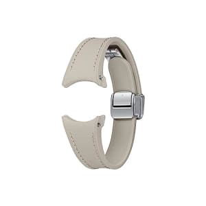 SAMSUNG Galaxy Watch 6, 5, 4 Series Hybrid Eco Leather Band, Slim, D-Buckle Magnetic Closure for for $60 SAMSUNG Galaxy Watch 6, 5, 4 Series Hybrid Eco Leather Band, Slim, D-Buckle Magnetic Closure for for $60