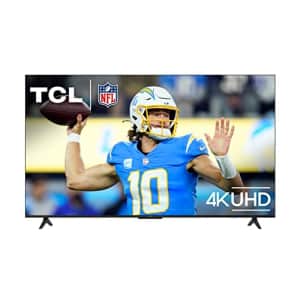 TCL 55-Inch Class S4 4K LED Smart TV with Google TV (55S450G, 2023 Model), Dolby Vision, HDR Pro, for $416