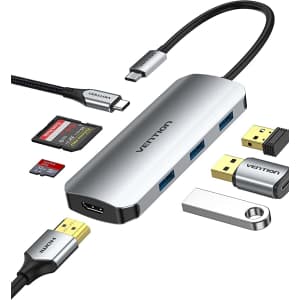 Vention 7-in-1 USB-C Hub for $10