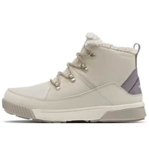 The North Face Women's Waterproof Sierra Boots (size 6 only). That's a low by $26, but they mostly go for the full $149 elsewhere.
