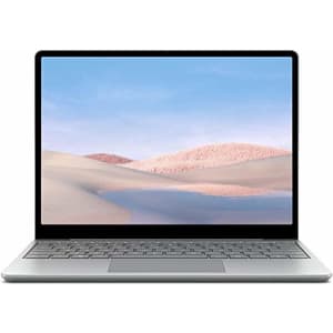 Microsoft Surface Laptop Go 12.4" Touchscreen Laptop PC, Intel Quad-Core i5-1035G1, 4GB RAM, 64GB for $449