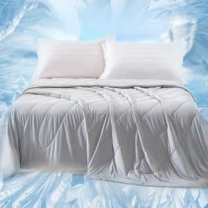Queen Down Alternative Cooling Comforter from $49