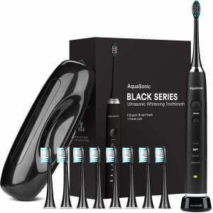 Aquasonic Black Series Ultra Whitening Toothbrush for $30