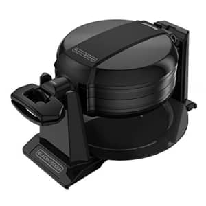 Black + Decker Double Flip Rotating Belgian Waffle Maker for $42