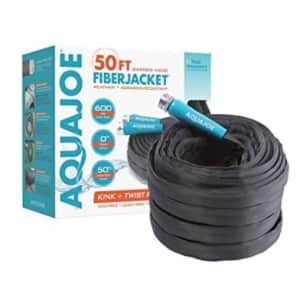 Aqua Joe 50' x 1/2" Ultra Flexible Kink-Free Fiberjacket Garden Hose for $23