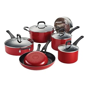Tramontina Cookware Set 11-Piece (Red) 80156/084DS for $195