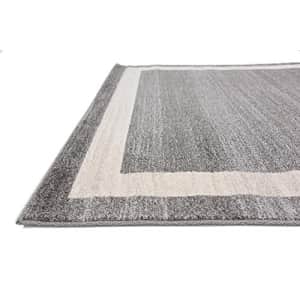 Unique Loom Del Mar Collection Contemporary Transitional Gray Area Rug (5' 0 x 8' 0) for $75 Unique Loom Del Mar Collection Contemporary Transitional Gray Area Rug (5' 0 x 8' 0) for $75