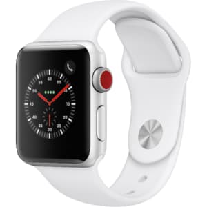 Apple Watch Series 3 38mm GPS + 4G Smartwatch for $164 in cart