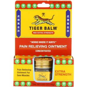 Tiger Balm Extra Strength Pain Relieving Ointment 0.63-oz. for $4.55 via Sub & Save Tiger Balm Extra Strength Pain Relieving Ointment 0.63-oz. for $4.55 via Sub & Save